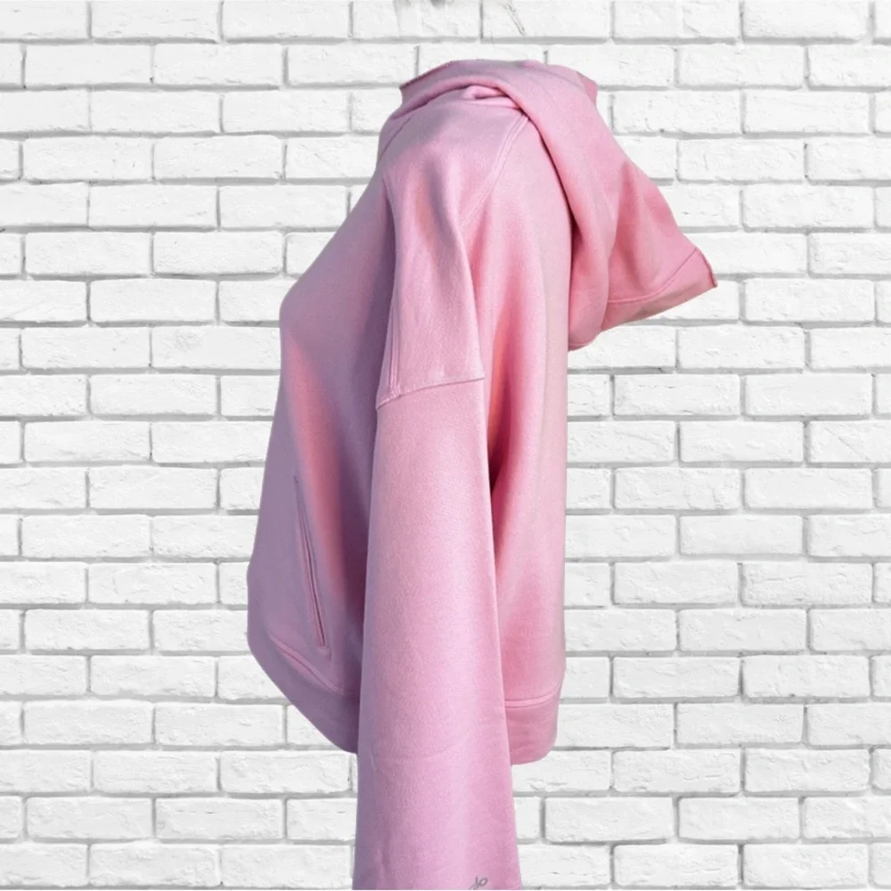 ALO Yoga Pink Hoodie - Picture 3 of 7